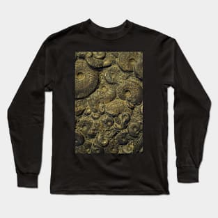 Ammonites. Sedgwick Museum of Earth Sciences, Cambridge, UK Long Sleeve T-Shirt